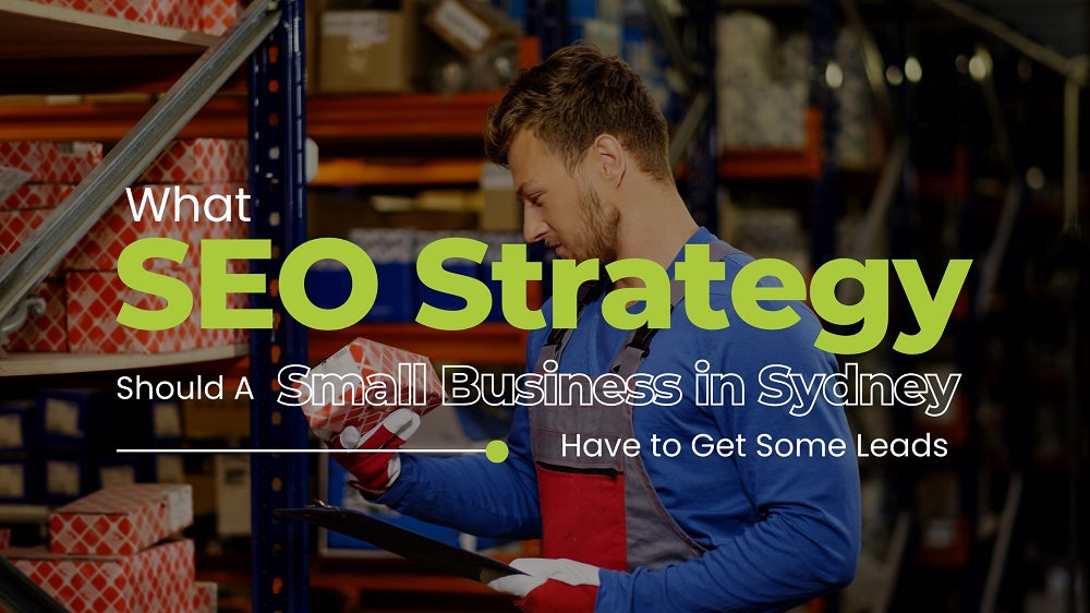 SEO Strategy Should a Small Business in Sydney Have to Get Some Leads in 2023